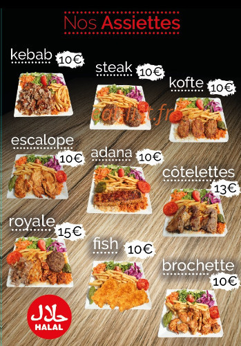 Pacham Kebab — carte page 3