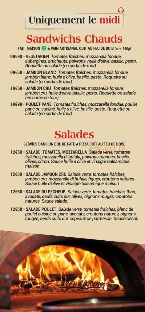 Pizza Carloni — carte page 4