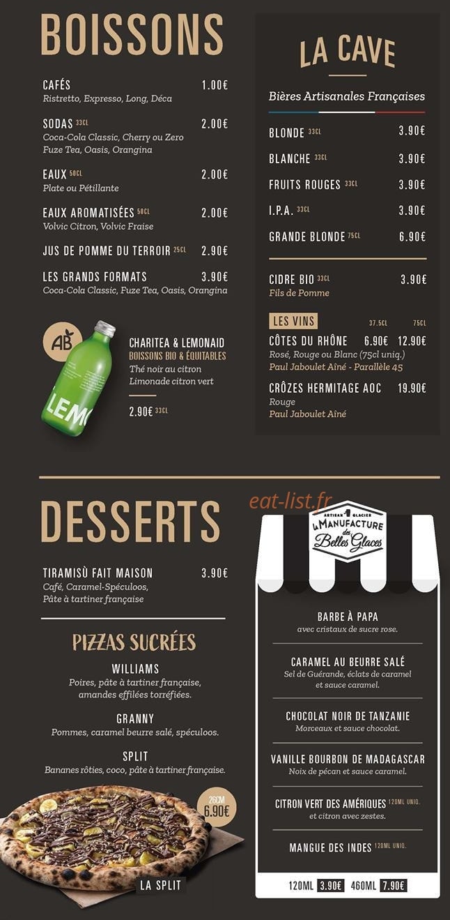 Pizza Cosy — carte page 5