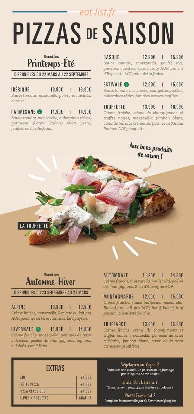 Pizza Cosy — carte page 4