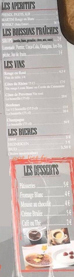 Pizza Lippo — carte page 4