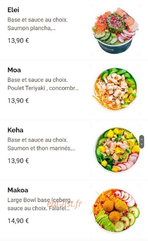 Pokibowl — carte page 2