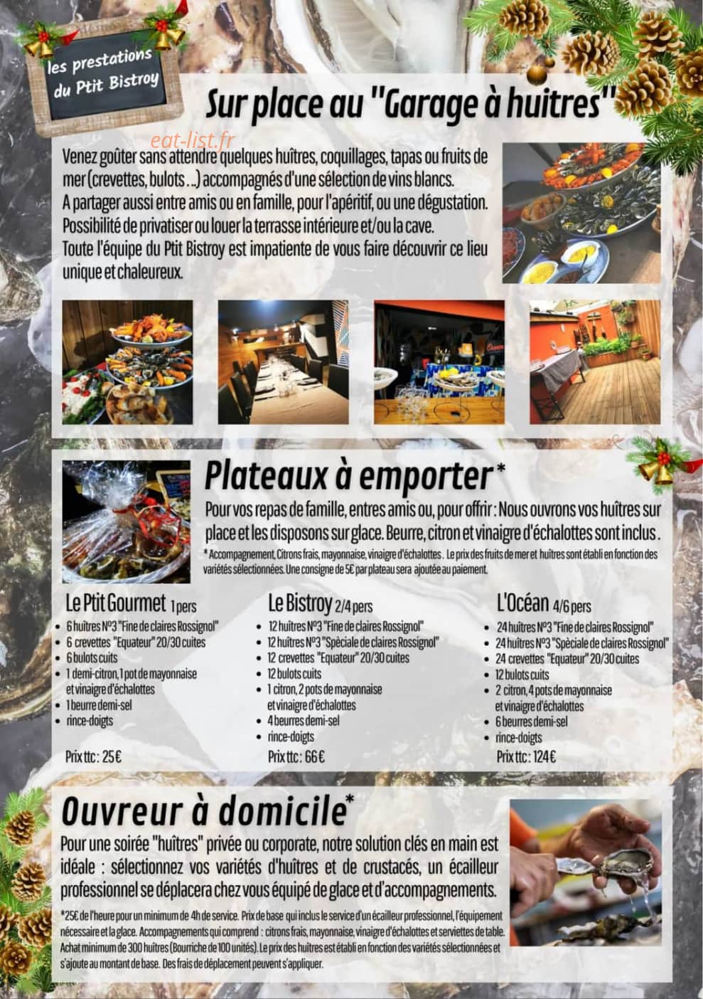 Ptit bistroy — carte page 2