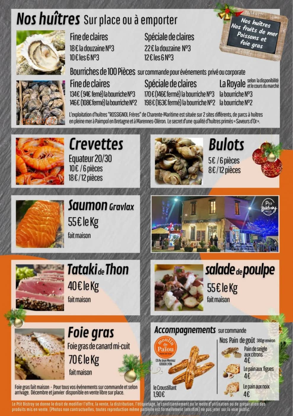 Ptit bistroy — carte page 3