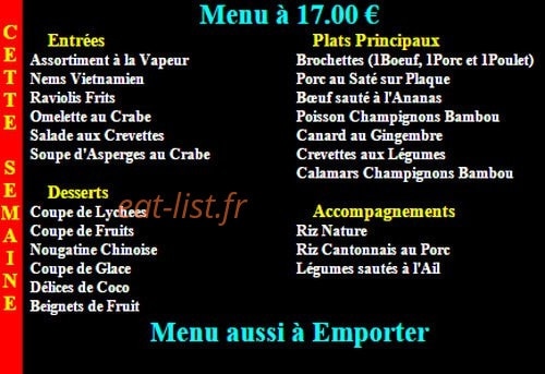 Resto PhiLong — carte page 14
