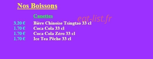 Resto PhiLong — carte page 11