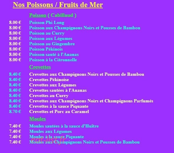 Resto PhiLong — carte page 6