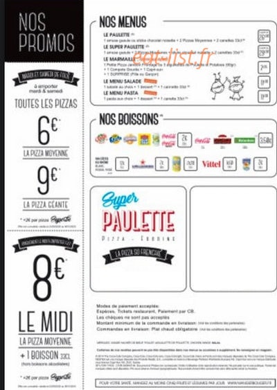 Super Paulette — carte page 2