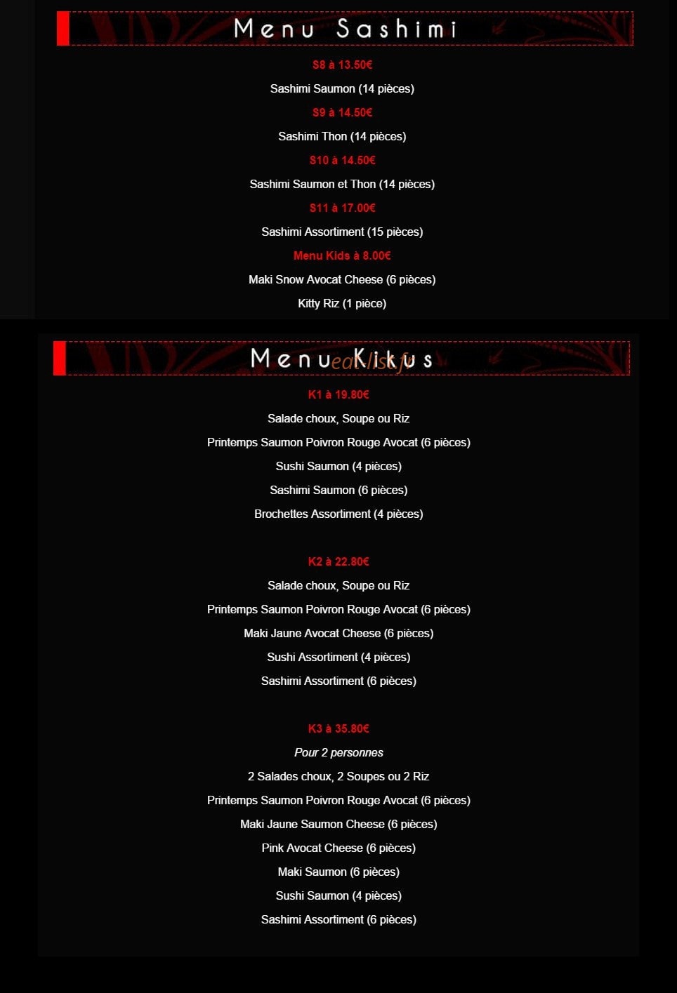 Wakai — carte page 5