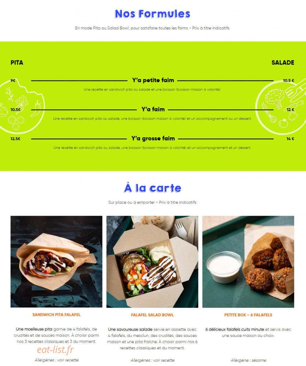 Yaafa — carte page 2