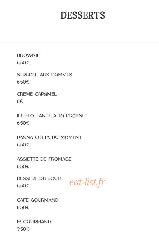 Le Biergarten Lyon — carte page 5