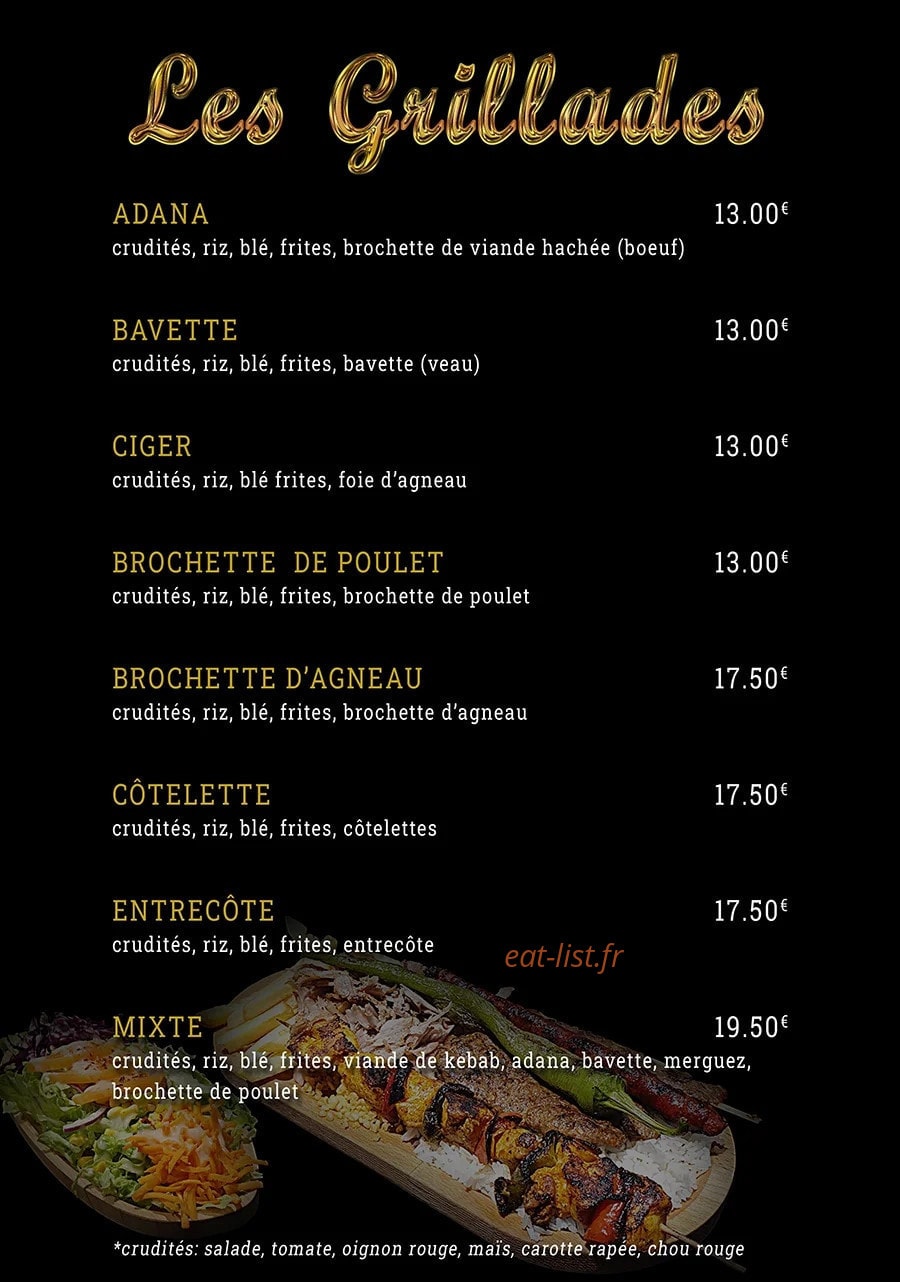 Afiyet — carte page 3