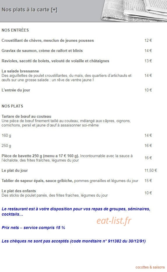Cocottes et saisons — carte page 3