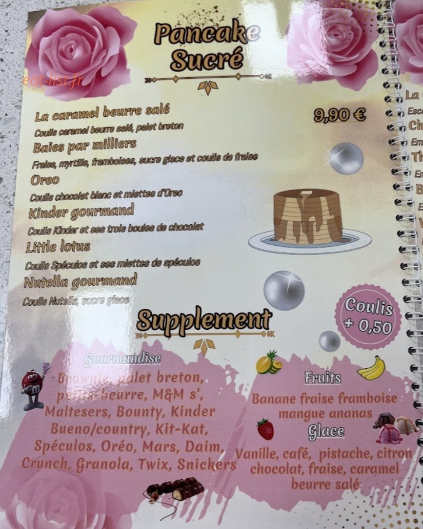 Crepe´s Avenue — carte page 6