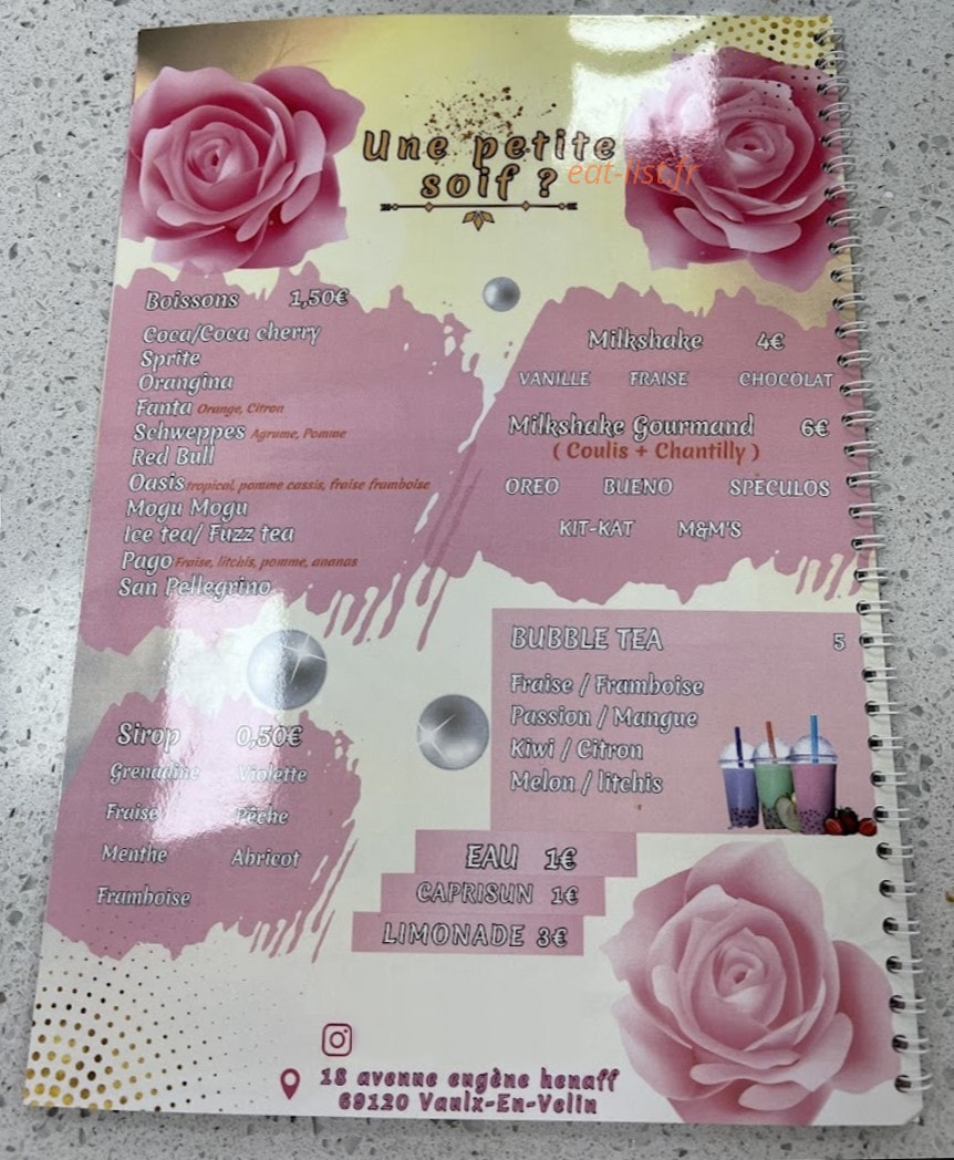 Crepe´s Avenue — carte page 8