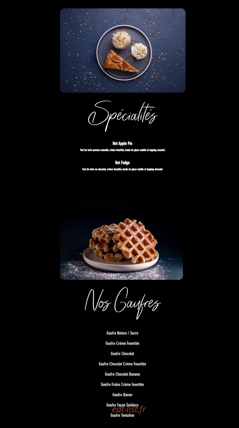 Le Club Café — carte page 5
