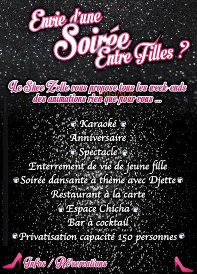 Le Shee Z'Elle — carte page 1