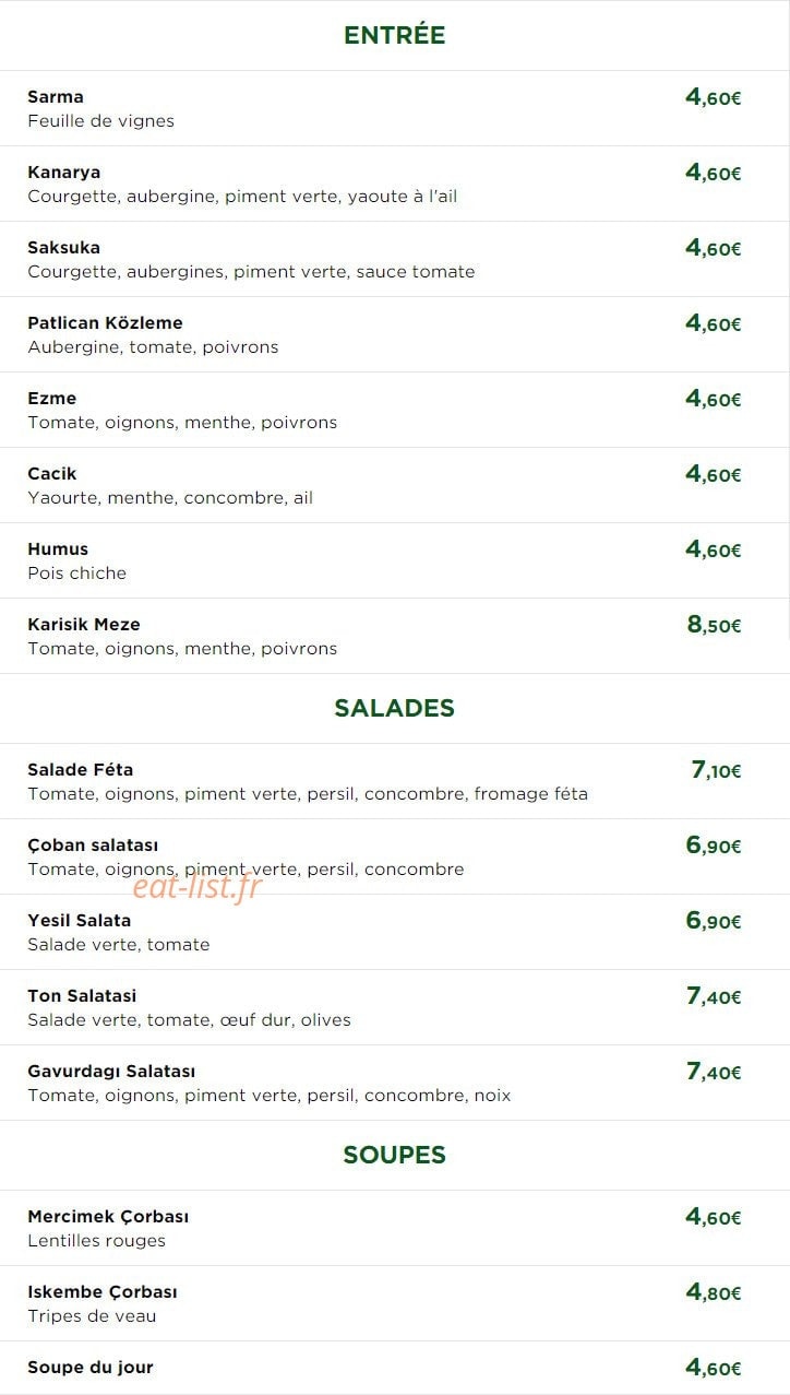 Ocakbasi — carte page 1