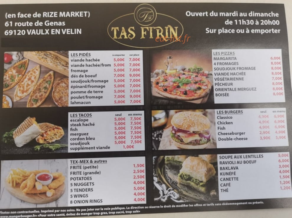 Tas Firin — carte page 1