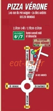 Pizza Vérone — carte page 5