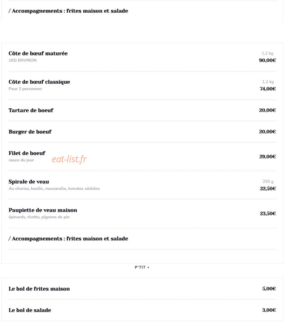 Pour Une Fois By Jérôme — carte page 3