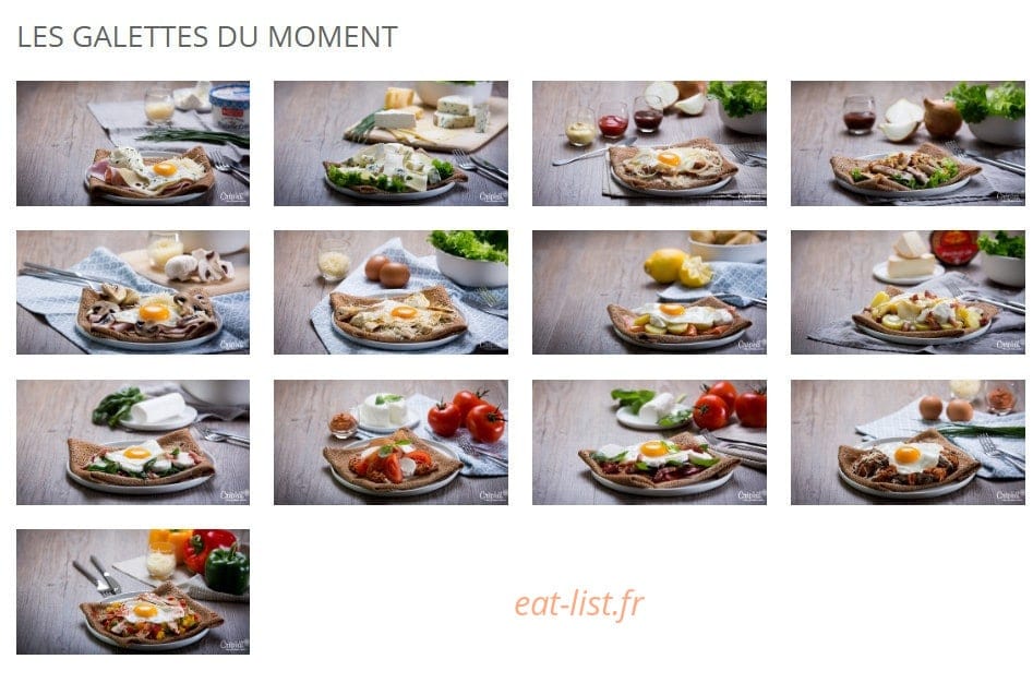 Crêp’eat — carte page 1
