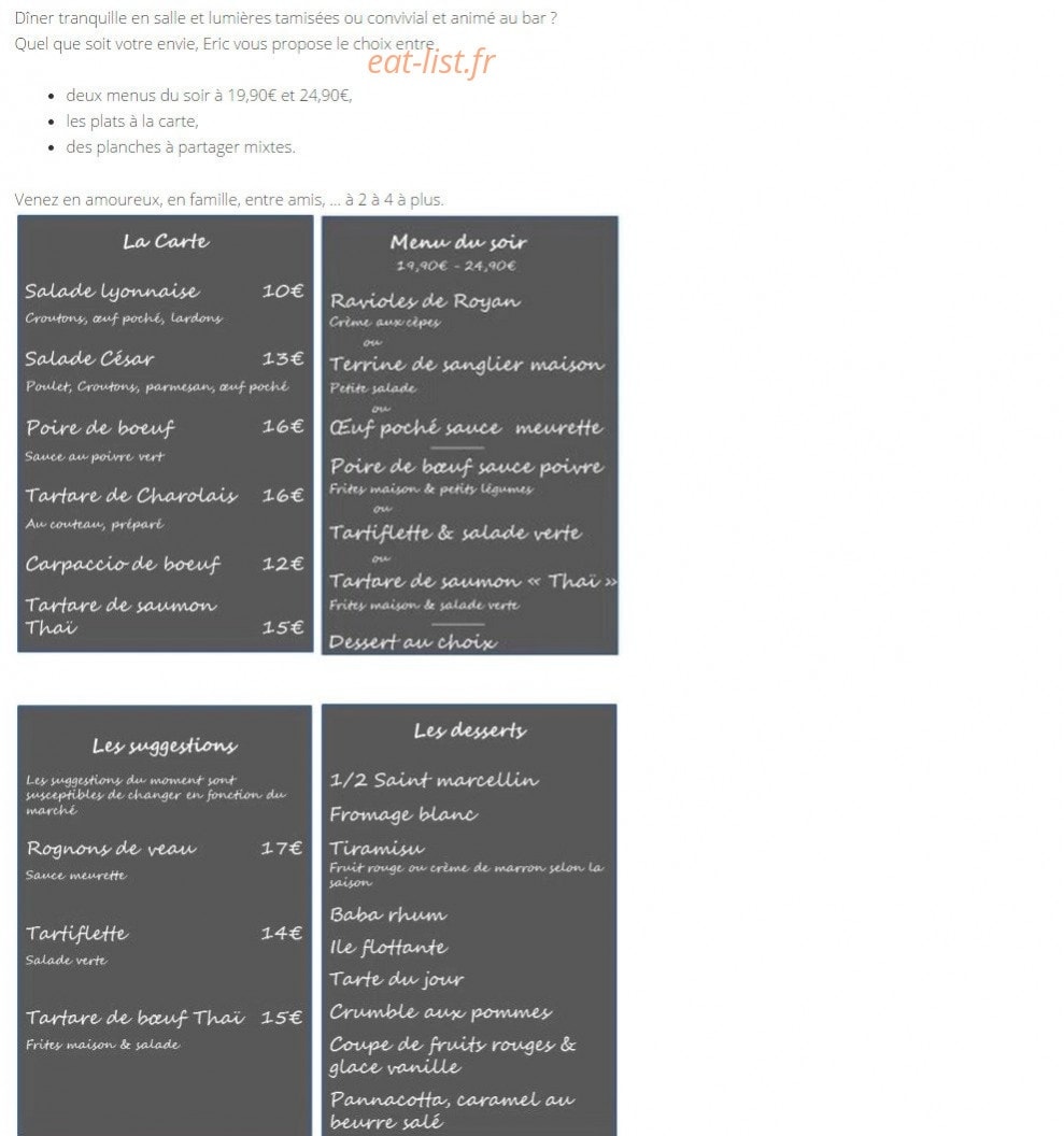 Le Village — carte page 2