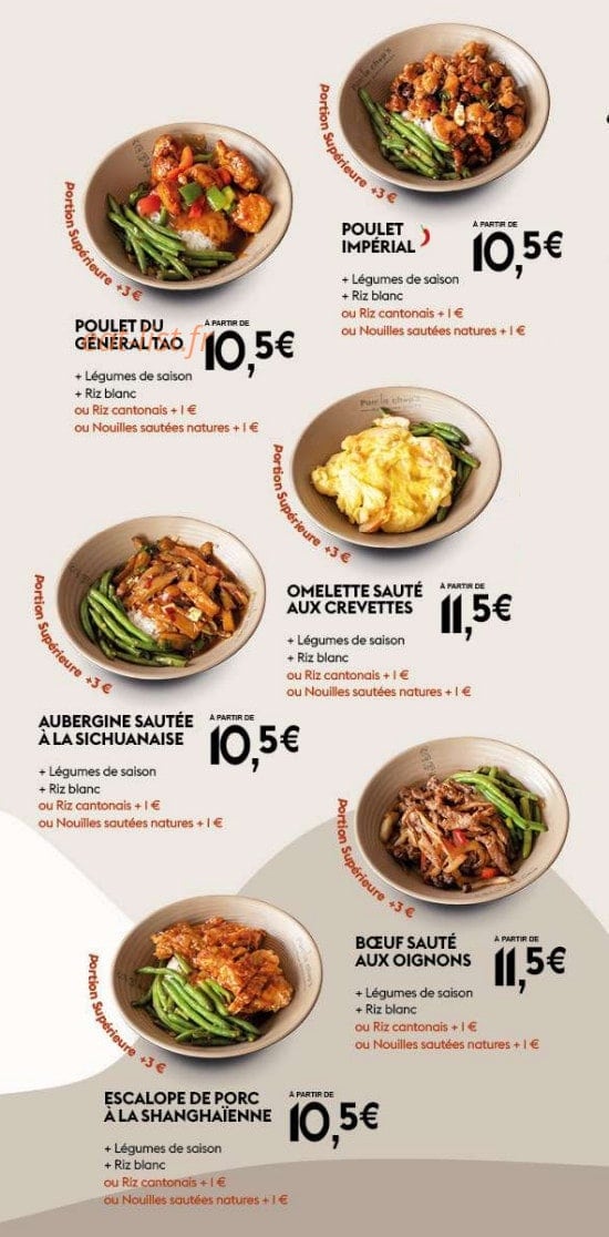 Panda Chop's — carte page 3