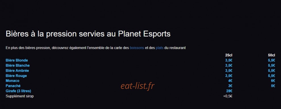 Planet Esports — carte page 4