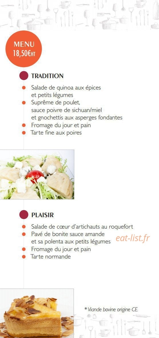 Ateliers gourmands — carte page 3