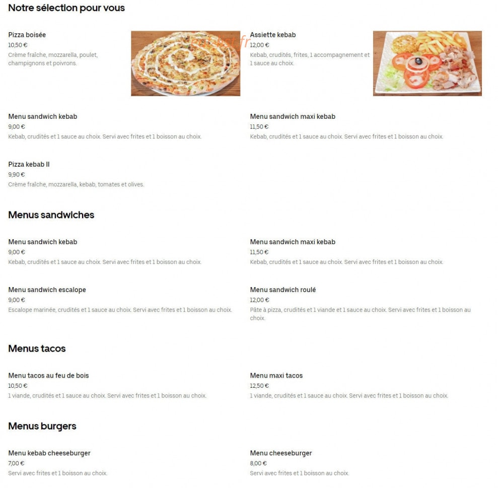 Dubai & Mogador — carte page 1