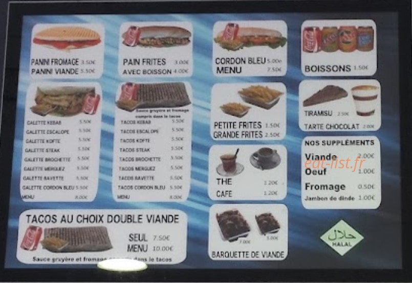 Le Bosphore — carte page 3