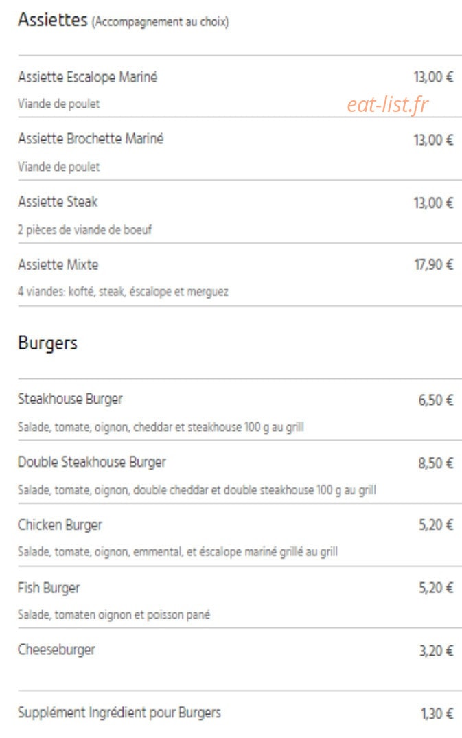 O Tantuni grill crêpes — carte page 3