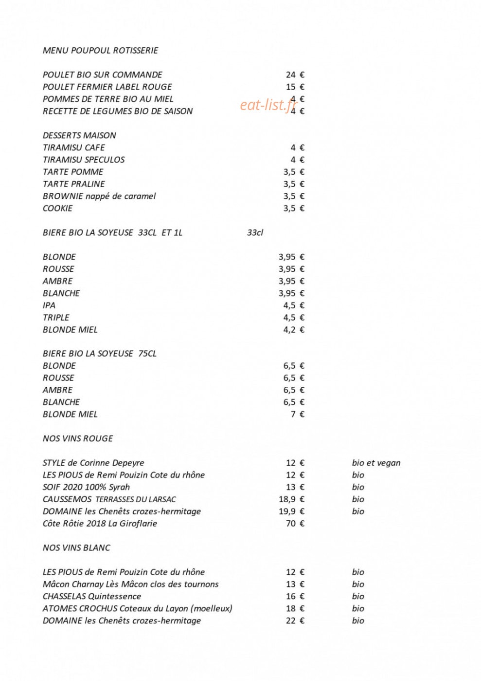 Poupoul — carte page 1