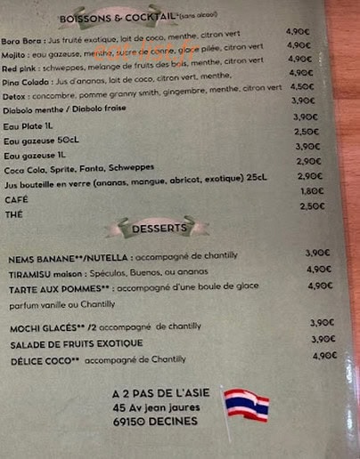À 2 pas de l'Asie — carte page 2