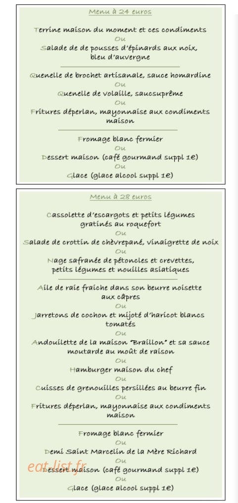 Au Bord de l'Eau — carte page 2