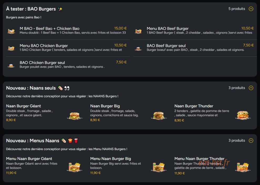 Big M — carte page 3