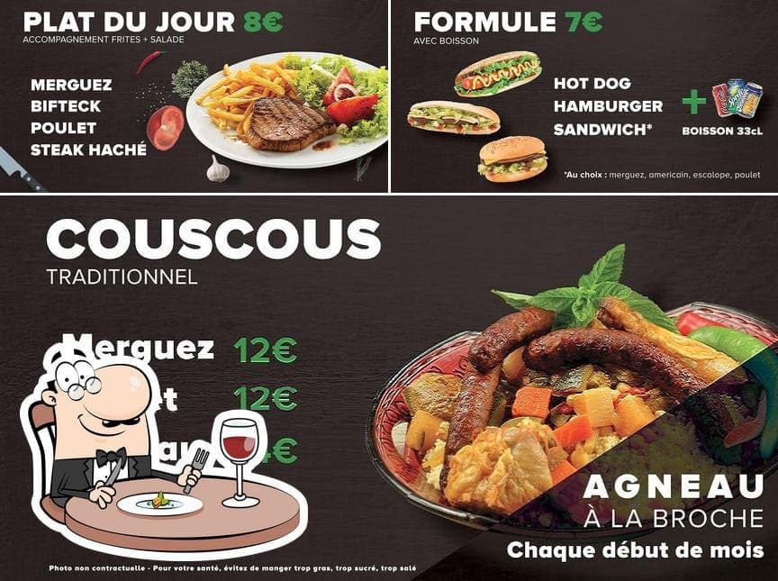 Brasserie De L'avenue — carte page 1