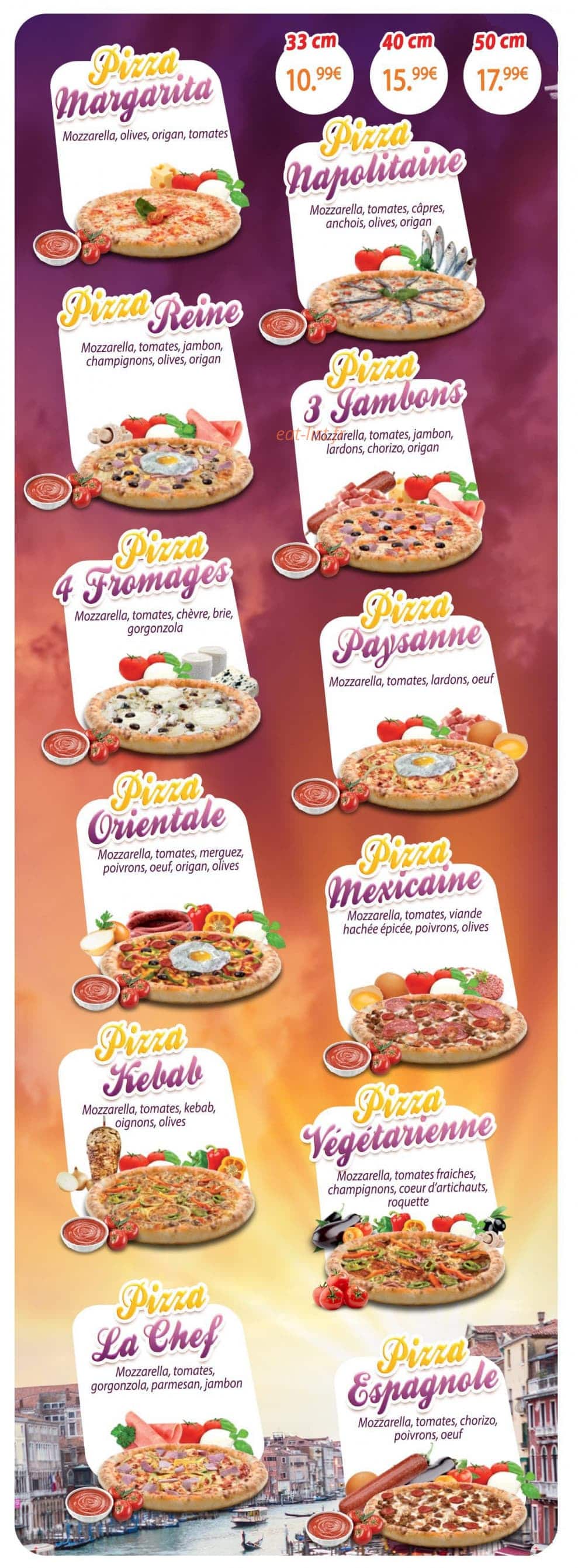 Casa di pizza — carte page 3