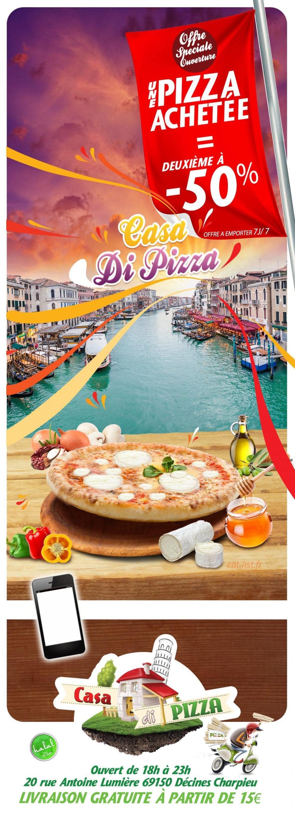 Casa di pizza — carte page 1
