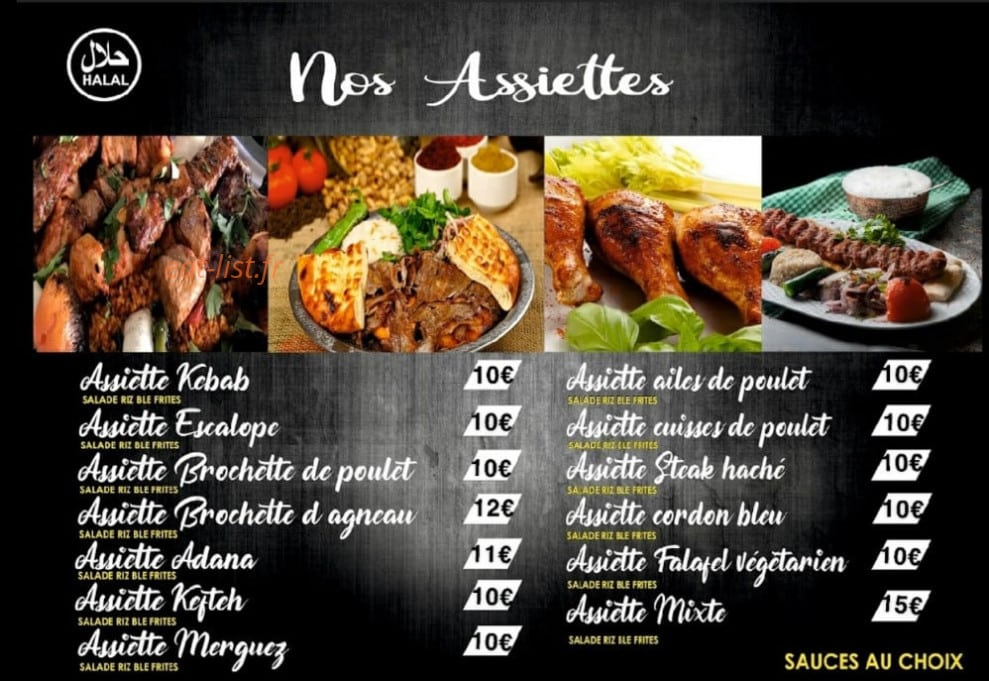 Kebab Grill — carte page 2