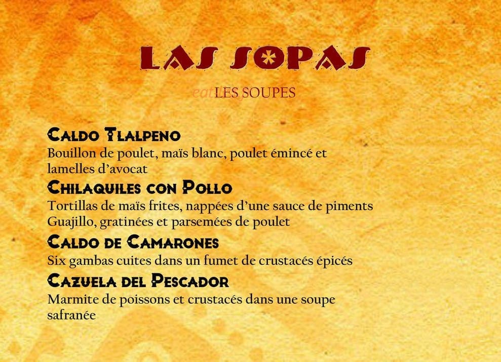L'Hacienda — carte page 1