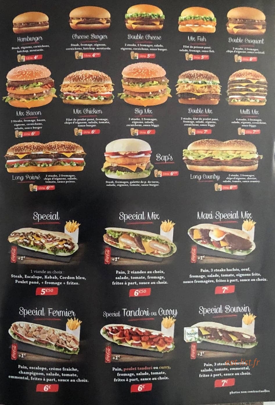 Mix And Food — carte page 2