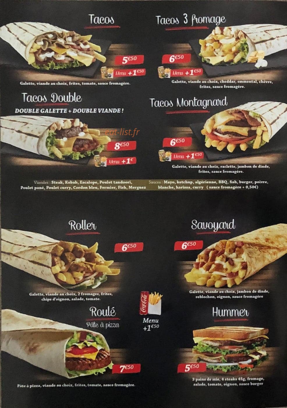 Mix And Food — carte page 3