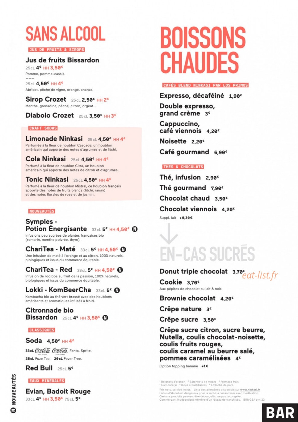 Ninkasi — carte page 4