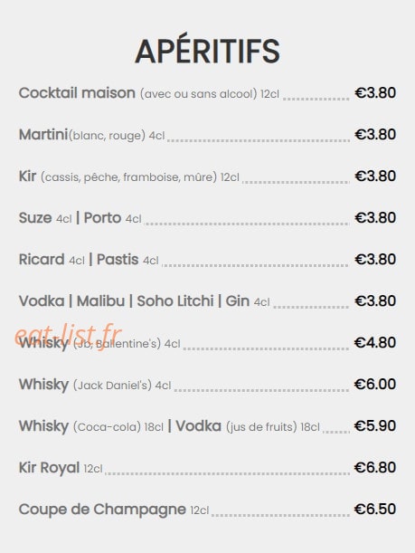 O'Grill — carte page 4