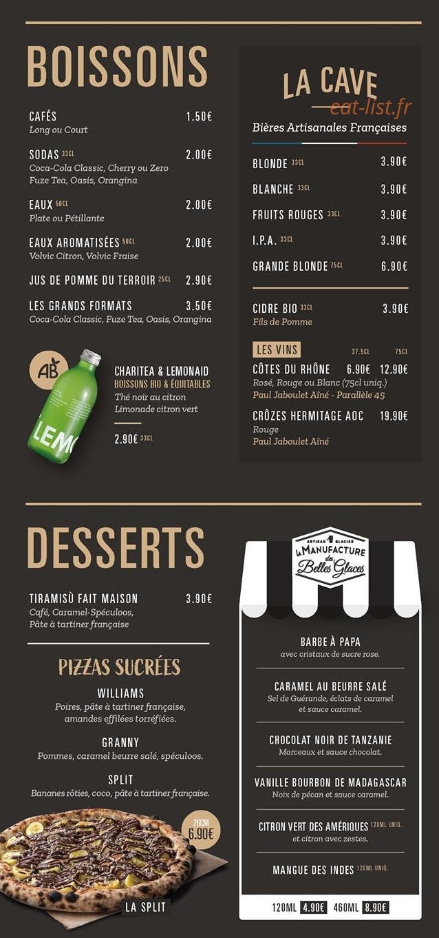 Pizza Cosy — carte page 5