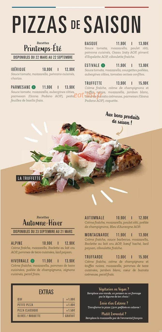 Pizza Cosy — carte page 4