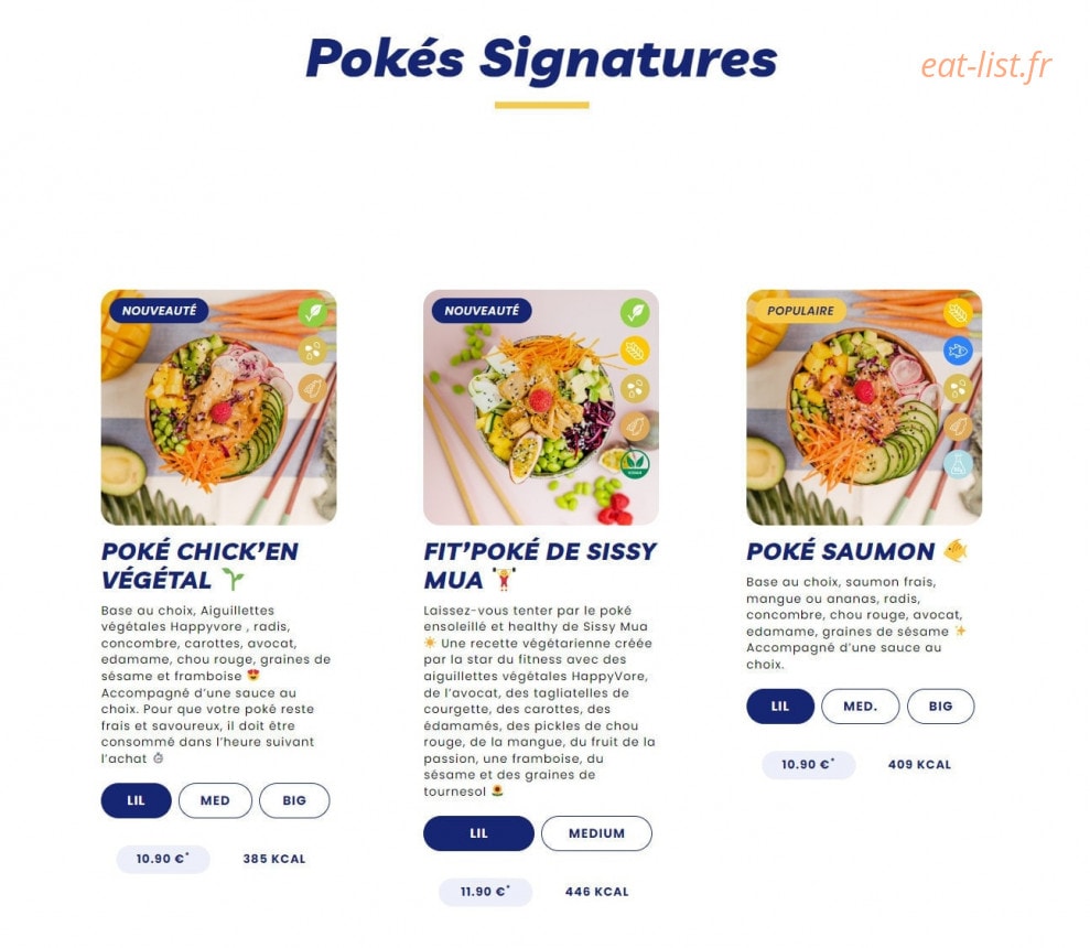 Pokawa — carte page 5