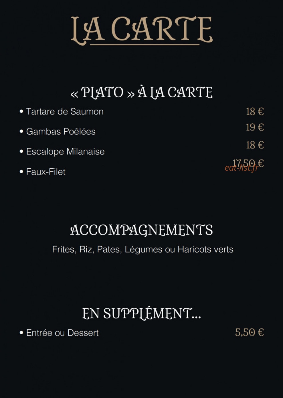 Salad'rit — carte page 3